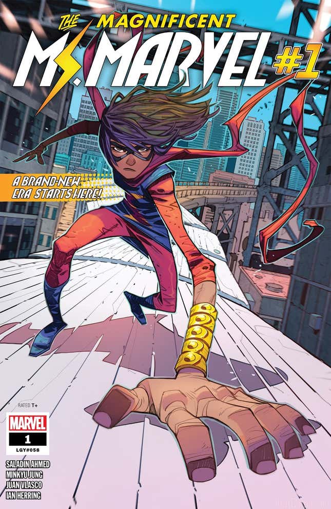 Image for article titled Everything You Need To Know About Kamala Khan, The Star Of Marvel’s Avengers