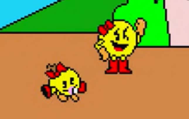 pac land ms pac man