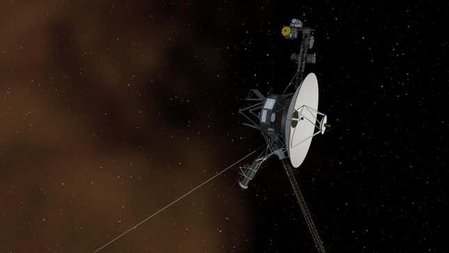 Artist’s impression of Voyager 1. 