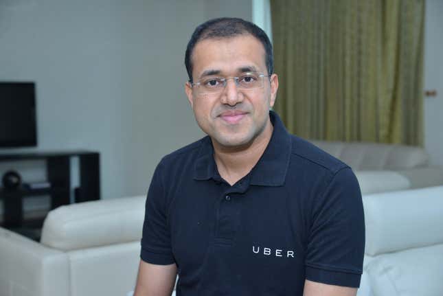 Amit Jain, president, Uber India.