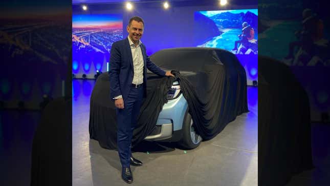 Image for article titled Ford Teases its First Volkswagen-Based EV For Europe