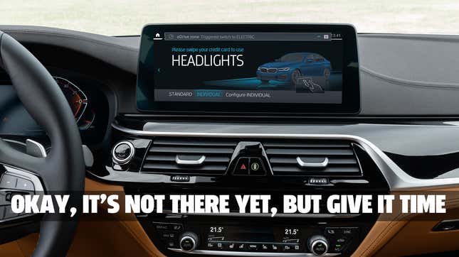 Image for article titled BMW's New Feature Subscription Plan Idea Needs To Be Stopped Before It Starts