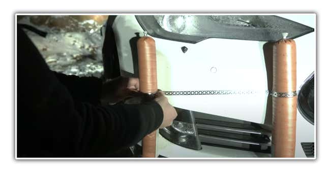 Image for article titled Watch A Finn Blow Up His Tesla Model S With Dynamite