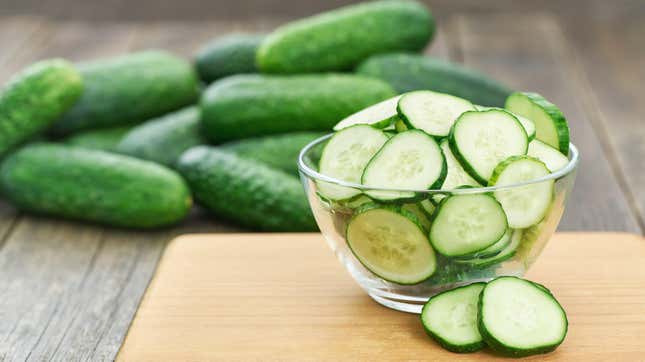 Image for article titled Your Cucumber Trick Isn’t Helping