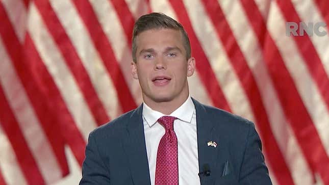Image for article titled Madison Cawthorn, Republican Rising Star, Claims He's Not Racist After Creating Racist Website