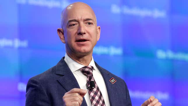 Image for article titled Jeff Bezos Announces Customers Can Delete All Of Alexa’s Stored Audio By Rappelling Into Amazon HQ, Navigating Laser Field, Uploading Nanovirus To Servers
