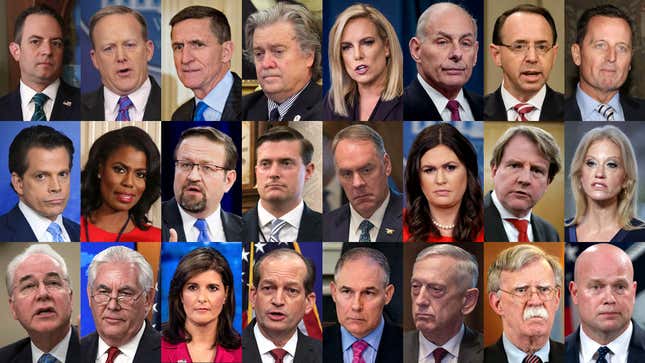 Image for article titled Nation Not Sure How Many Ex-Trump Staffers It Can Safely Reabsorb