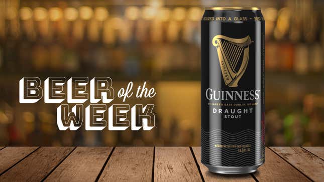 Image for article titled Beer Of The Week: Guinness Draught Stout