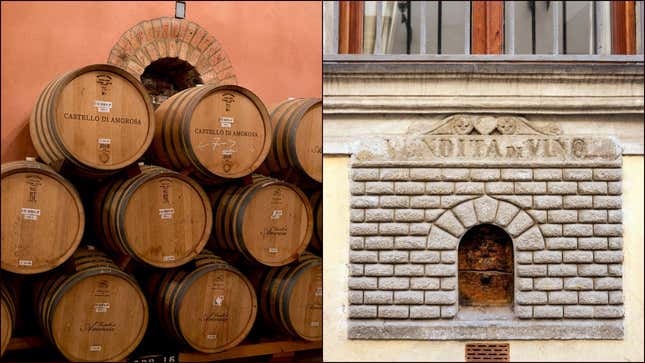 Image for article titled Italy’s “wine windows” are flourishing amid the pandemic
