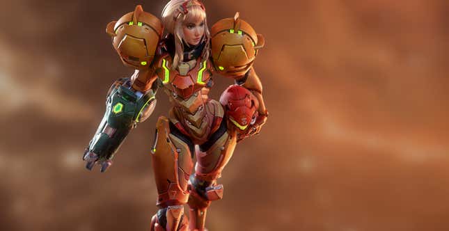 Image for article titled A Slightly Different Take On Metroid's Samus Aran