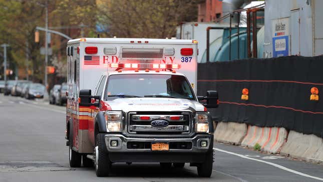 An ambulance in New York City