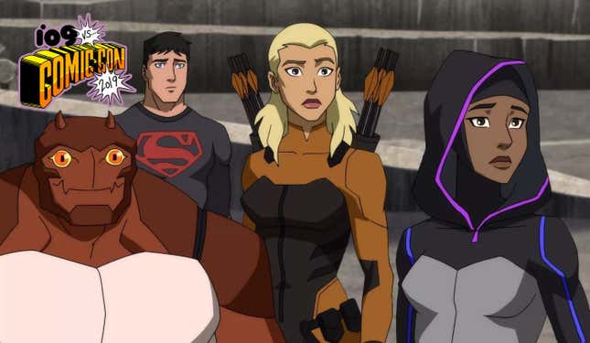 Forager, Superboy, Tigress, and Halo.