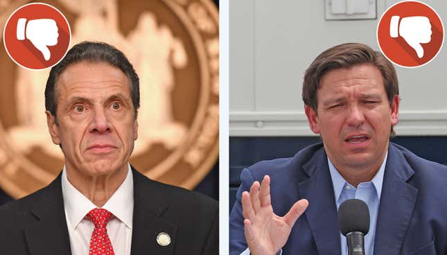 Governors Andrew Cuomo and Ron DeSantis just don’t get it.