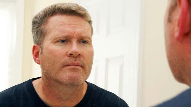 Image for article titled Study Finds Humans Only Animals Capable Of Recognizing Former Selves In Mirror