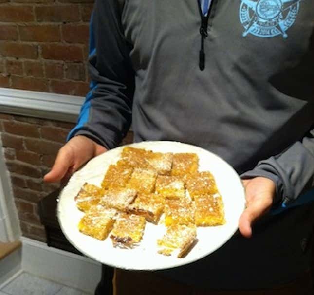 Image for article titled The Lemon Cake Male Objectification Experiment