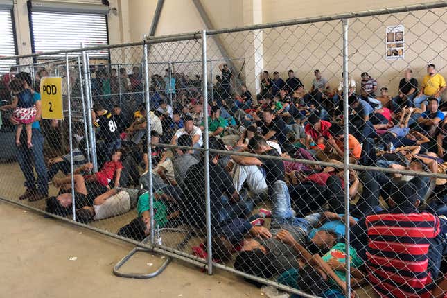 Image for article titled Federal Judge Rules Conditions in Migrant Holding Cells to be Unconstitutional