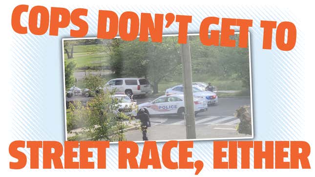 Image for article titled Drag-Racing Cops Wreck Their Cars, Maybe Their Jobs