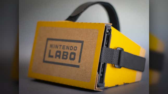 Image for article titled Just in Time for Zelda VR, Here&#39;s a Cheap Way to Strap Your Nintendo Switch to Your Face