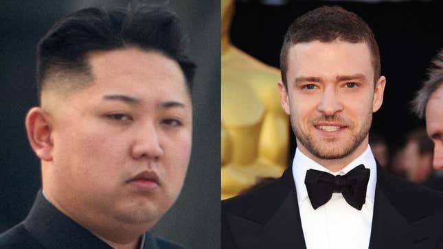 Image for article titled Kim Jong-Un, Justin Timberlake Meet To Pick New Pope, According To Shameless Attempt To Increase Web Traffic