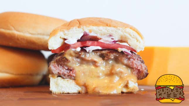 Image for article titled How to Make a Juicy Lucy With Any Cheese