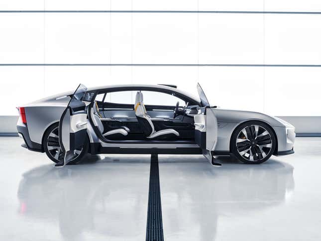 Image for article titled Stunning Polestar Precept Heading Into Production