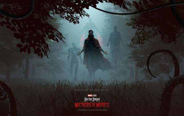 Imagen para el artículo titulado Este cartel de Dr Strange 2 tiene tantas buenas ideas que debería ser oficial (y esconde un cameo muy esperado)