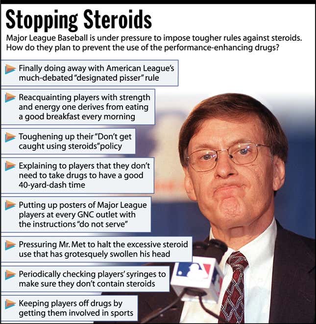 Major League Basball is under pressure to impose tougher rules against steroids. How do they plan to prevent the use of performance-enhancing drugs?
