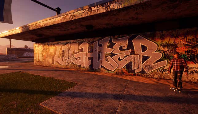 Image for article titled The Tony Hawk's Pro Skater Remakes Are Full Of New Graffiti