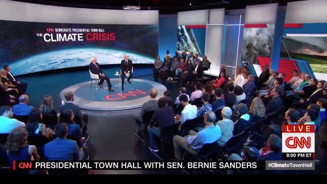 Image for article titled CNN&#39;s Town Hall Finally Aired Climate Change&#39;s Big Dirty Secret