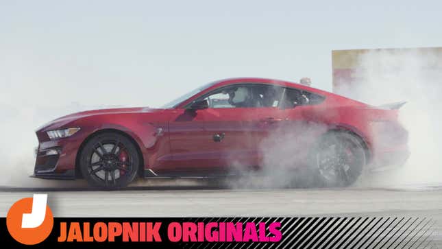 Here's How To Do A Burnout In A Shelby GT500