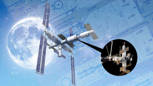 Image for article titled Our First Real Look At China&#39;s New Space Station Module Confirms It&#39;s A Lot Like The Old Mir Space Station