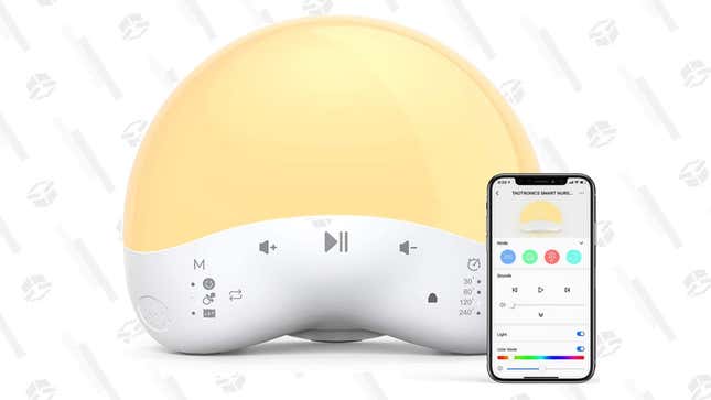   TaoTronics Sound Machine/Night Light | $22 | Amazon | Clip coupon + use code KINJACL023