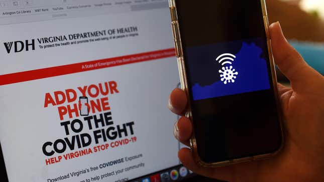 The state of Virginia launched the first U.S. app using Apple-Google coronavirus notification technology back in August, but months later only roughly one in 10 residents have downloaded it. 