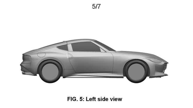 Patents Show Nissan's New Z Looking Exactly Like The Prototype