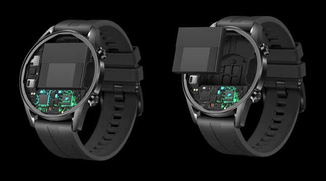 Imagen para el artículo titulado El Huawei Watch GT2 es un reloj deportivo que te enamorará si puedes vivir con su gran fallo de software