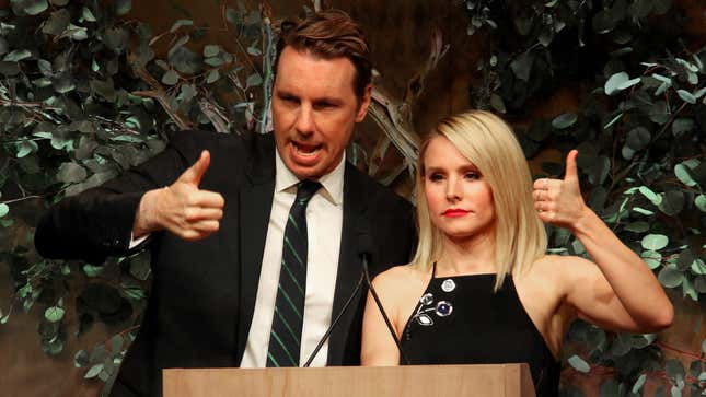 Image for article titled Kristen Bell and Dax Shepard Outed As Landlords