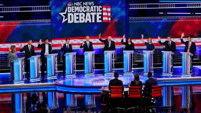 Raise your hand if you want a climate debate.