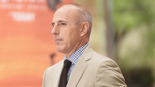 Image for article titled Matt Lauer Was Fired After a Coworker Alleged He Raped Her in His Hotel Room