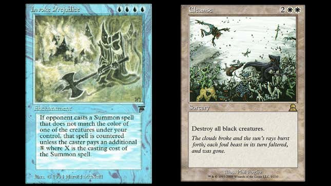 Image for article titled Wizards Of The Coast Bans 7 Racist Magic: The Gathering Cards