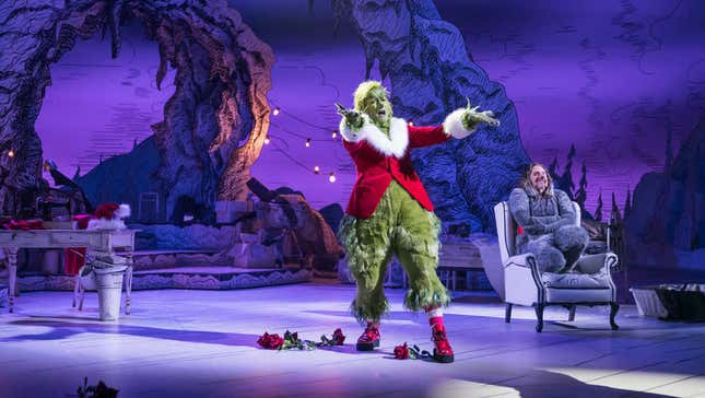 Image for article titled NBC’s Dr. Seuss’ The Grinch Musical! stink, stank, stunk