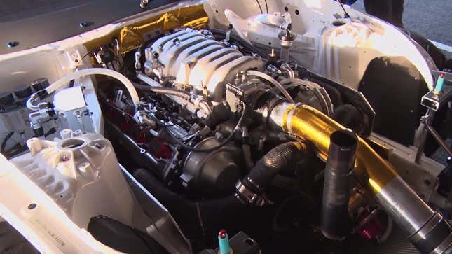 Image for article titled This 2020 Toyota Supra Got LS V8-Swapped But Not With The Engine You Think