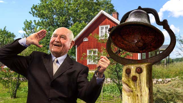 Image for article titled USDA Secretary Rings Nationwide Dinner Bell For Y’all To Get In Here