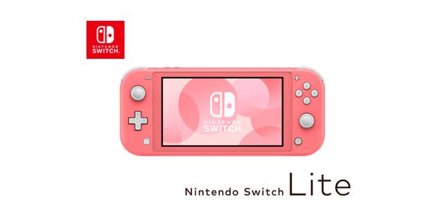 Image for article titled Lovely New Nintendo Switch Lite Color Announced For Japan [Update: And North America]