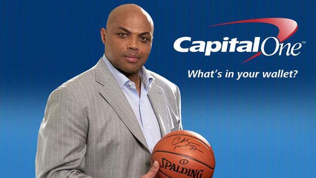 Image for article titled ‘Capital One Is A Terrible Bank,’ Says Charles Barkley In New Capital One Commercial