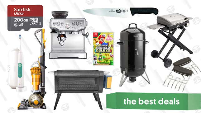 Image for article titled Monday&#39;s Best Deals: Dyson Ball, Grills and Smokers, Biolite, and More