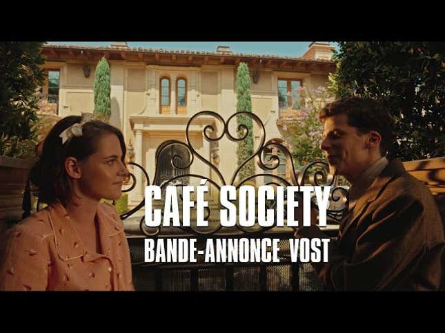 Woody Allen follows his heart back in time (again) in the <i>Café Society </i>trailer