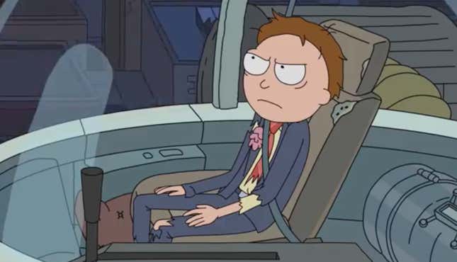 Morty learns why you should never go to the “flu season”-themed school dance.