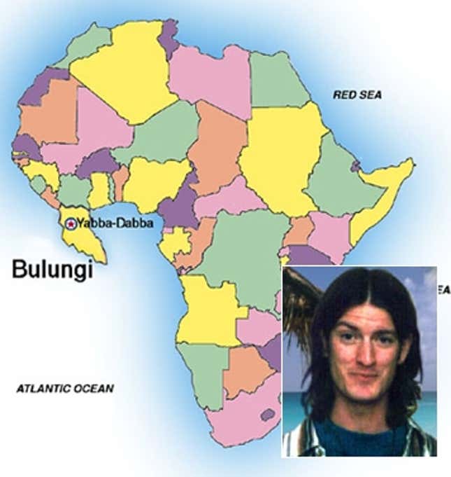 Chad Halpern, U.S. ambassador to the African nation of Bulungi (see map).