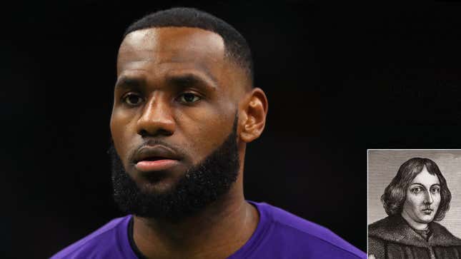 Image for article titled Depressed LeBron James Realizes That At His Age Copernicus Was Developing Theory Of Heliocentrism