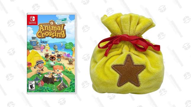 Aninmal Crossing: New Horizons (Nintendo Switch) w/ Bell Bag | $55 | Best Buy